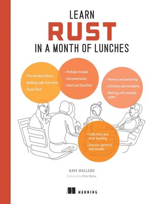 cover image of Learn Rust in a Month of Lunches